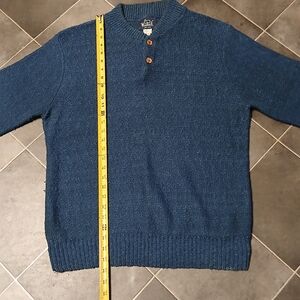 Woolrich Men's Deep Blue Crewneck Sweater